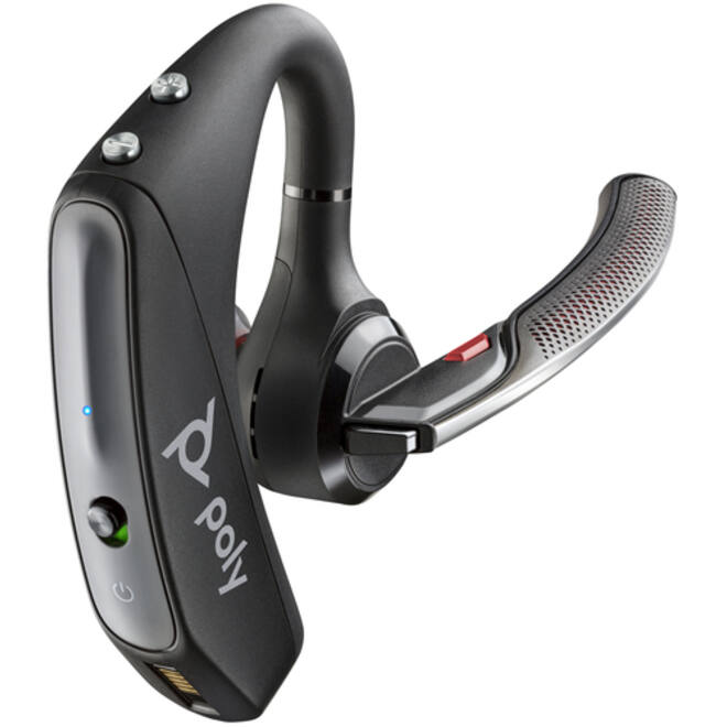 Headset HP POLY Voyager 5200 USB-A Bluetooth met BT700 dongle