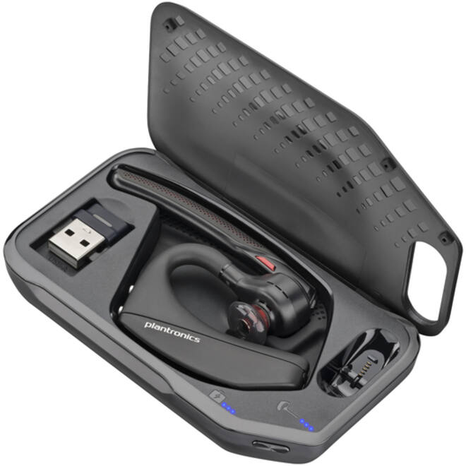 Headset HP POLY Voyager 5200 USB-A Bluetooth met BT700 dongle