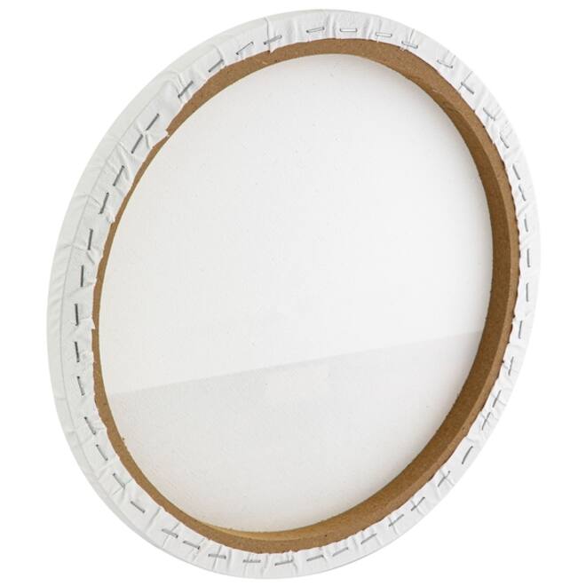 Canvas Nassau fine art rond 30cm 100% katoen