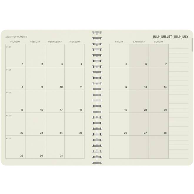 Schoolagenda 2024-2025 Lannoo QC Colour 18maanden 7dagen/2pagina's