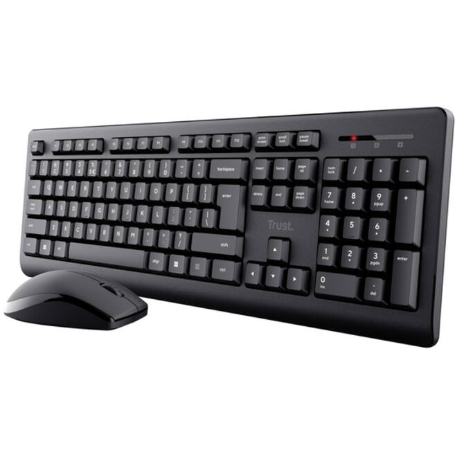 Toetsenbord trust primo draadloos + muis