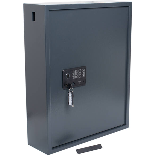 Sleutelkast Pavo high security magnetisch met fingerprintslot 100 haken 600x480x150mm