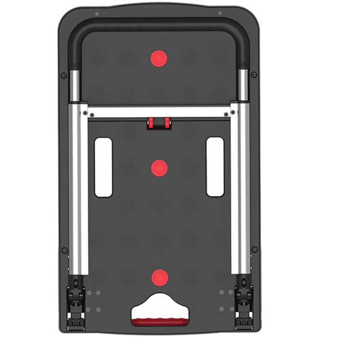 Transportkar Pavo platform trolley inklapbaar 137kg zwart