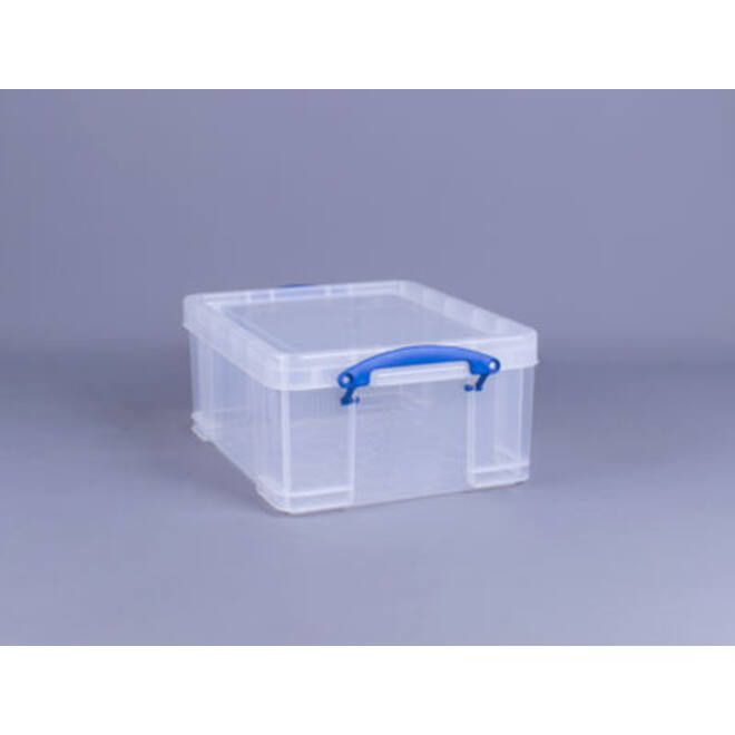 Opbergbox Really Useful 21 liter 450x350x200mm transparant wit