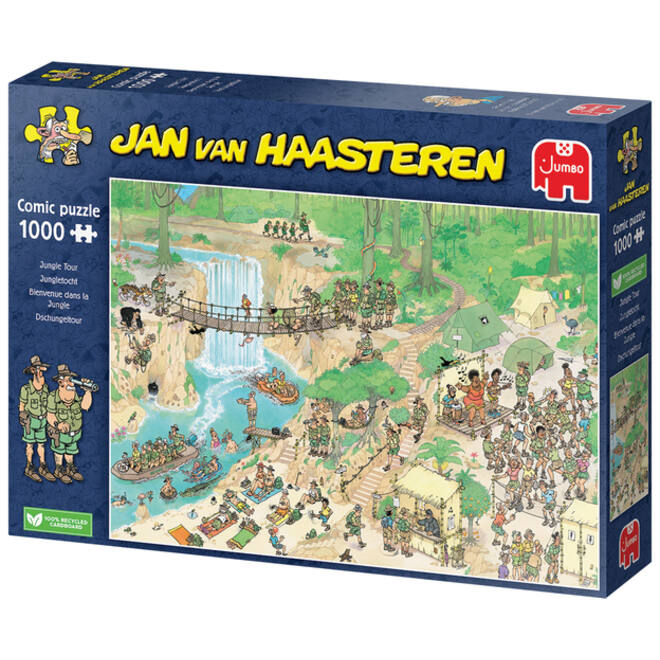 Puzzel Jan van Haasteren Jungletocht 1000 stukjes