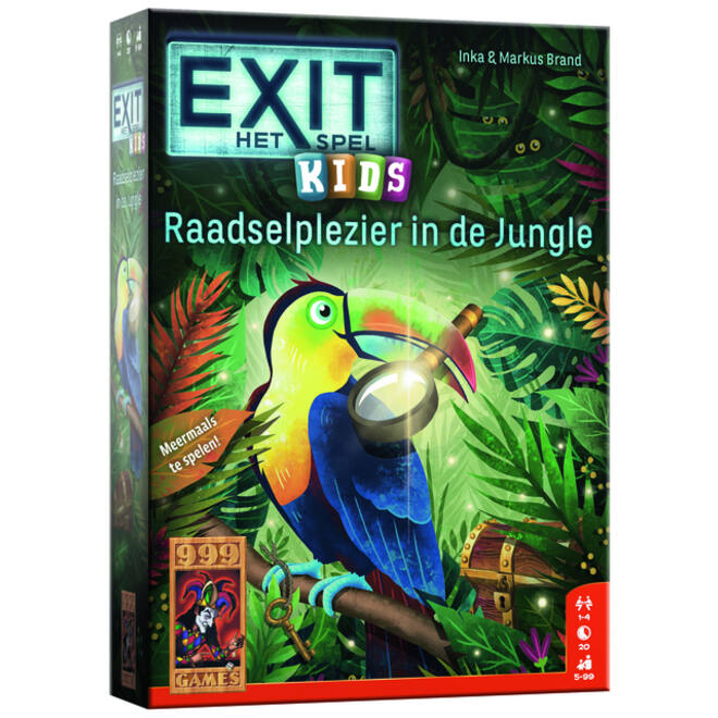 Spel EXIT Kids Raadselplezier in de jungle
