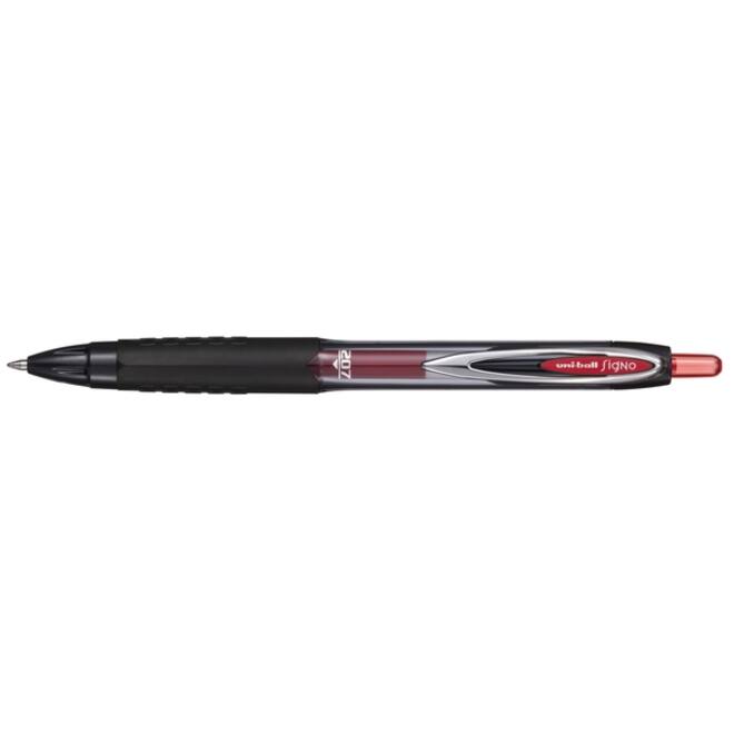 Gelschrijver Uni-ball Signo eco 207E medium rood