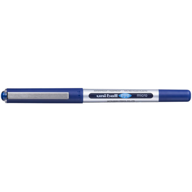 Rollerpen Uni-ball Eye eco 150E fijn blauw