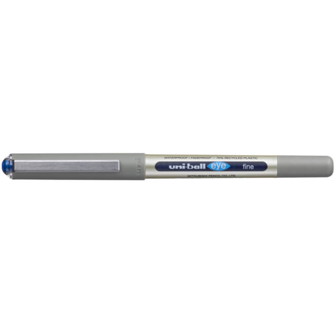 Rollerpen Uni-ball Eye eco 157E medium blauw