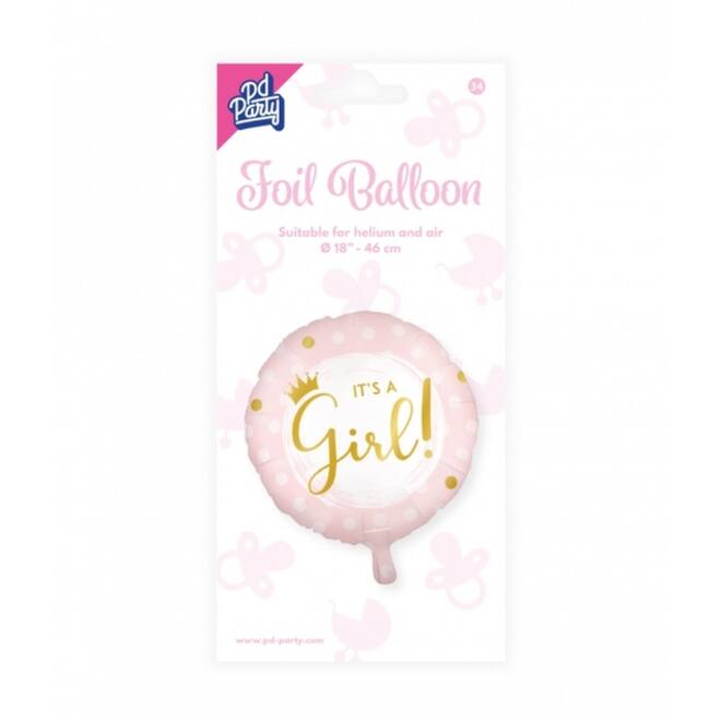 Paperdreams Foil balloon - It's a girl!