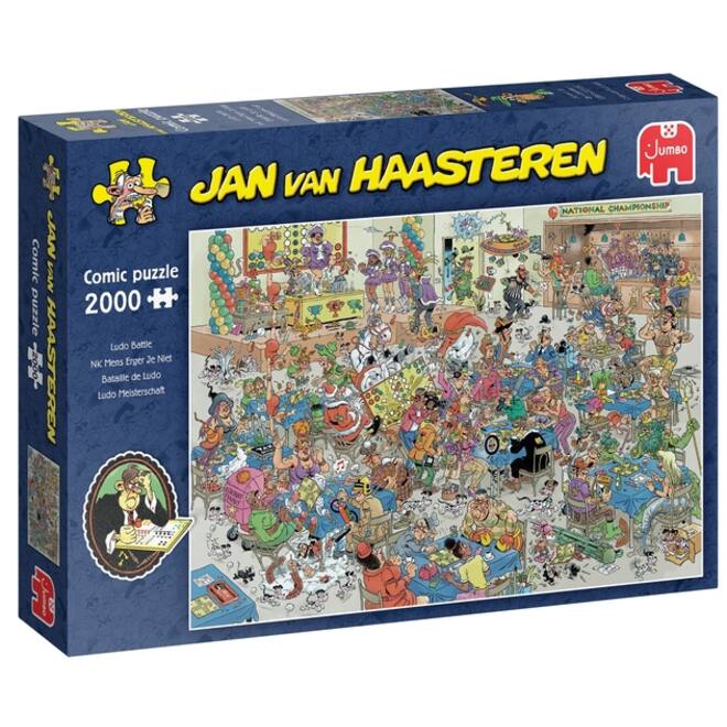 Puzzel Jan van Haasteren NK Mens Erger Je Niet 2000 st