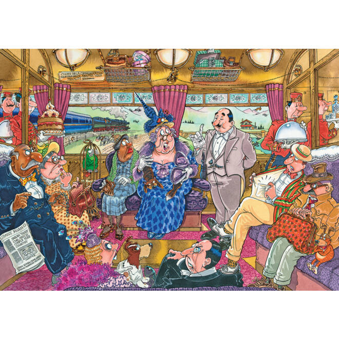 Wasgij Mystery 9 - The Great Train Robbery 1000 st