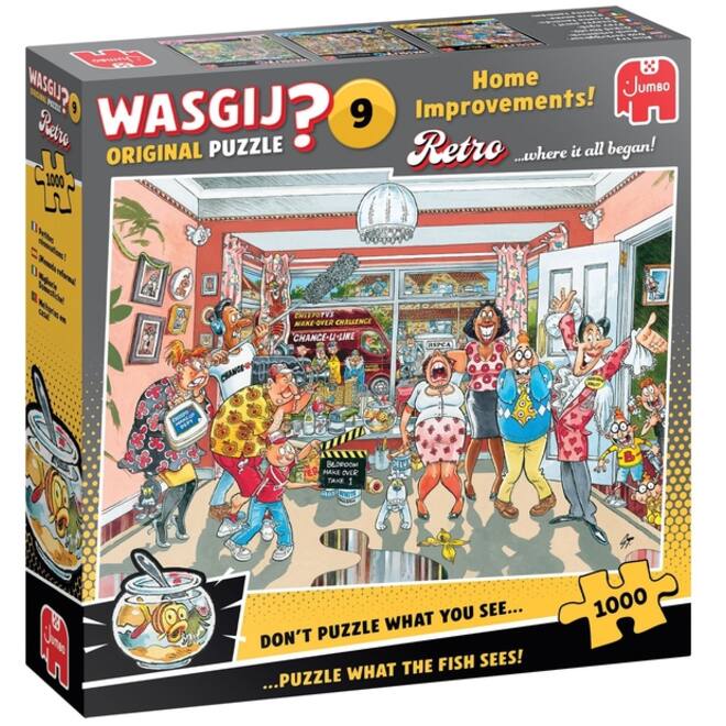 Wasgij Retro Original 9 Home Improvements 1000 st
