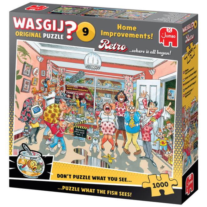 Wasgij Retro Original 9 Home Improvements 1000 st