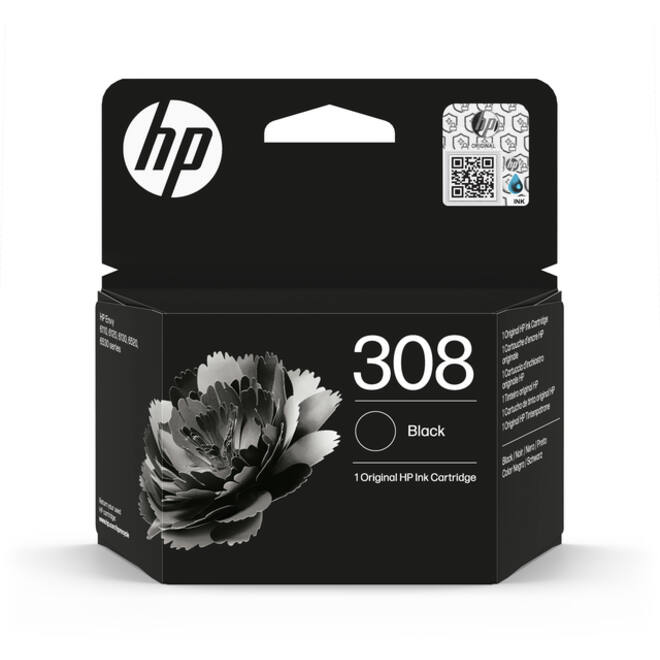 Inktcartridge HP 7FP21UE 308 zwart