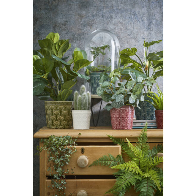 Kunstplant Mica Pilea in pot Ø11,5cm 35x25cm