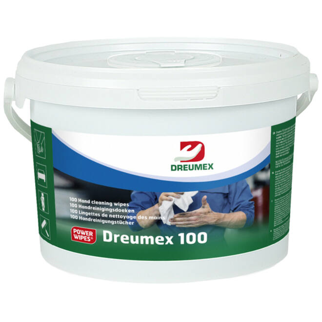 Handreinigingsdoek Dreumex 100 in dispenseremmer