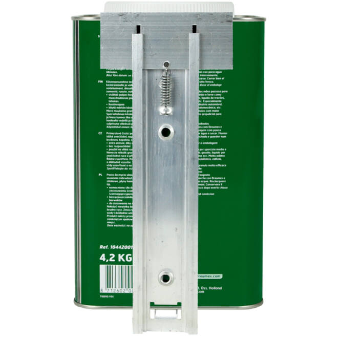 Dispenser Dreumex 4.5L voor blik wandhouder met pomp
