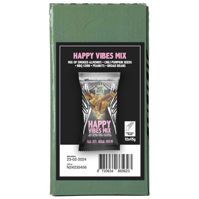 Noten NoyNuts happy vibes mix zak 45 gram