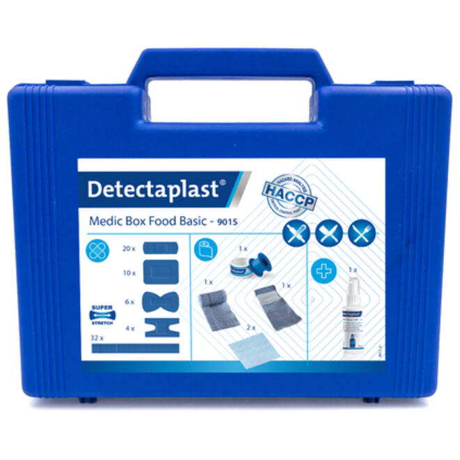 EHBO koffer Detectaplast food basis