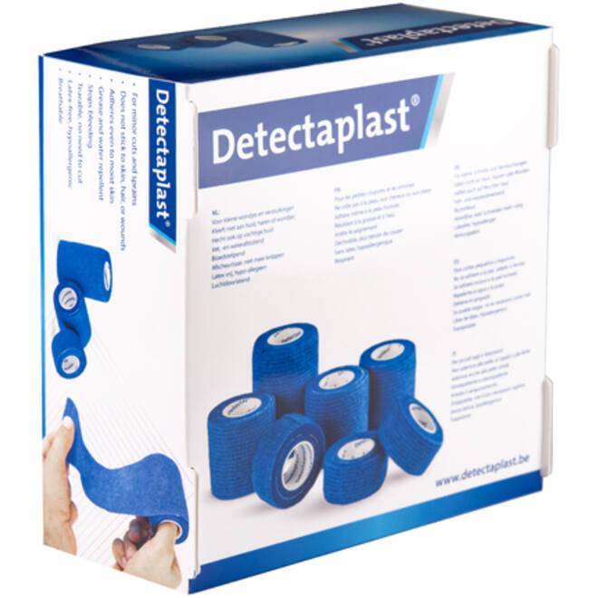 Kohesief verband blauw Detectaplast assorti 7stuks