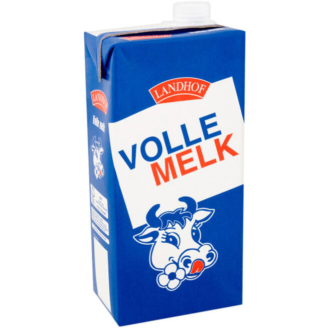 Melk Landhof vol houdbaar pak 1 liter