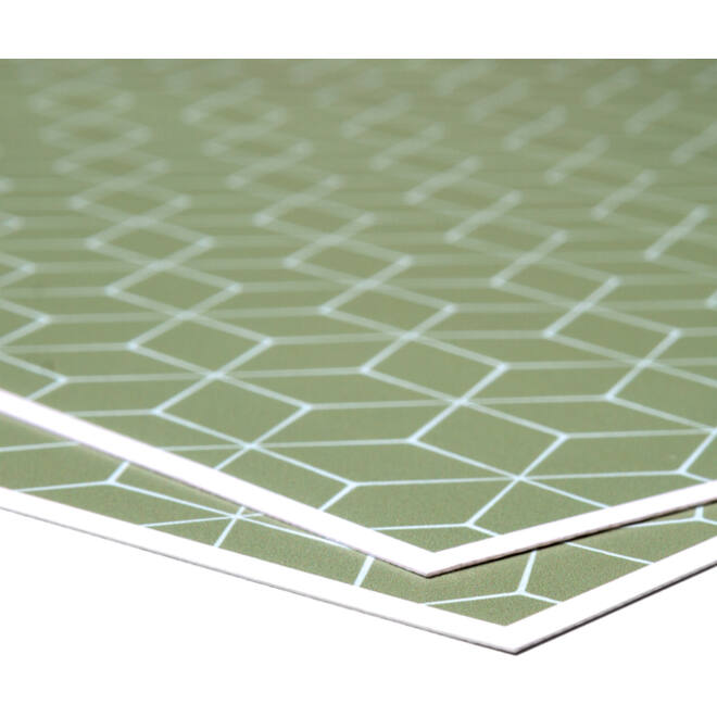 Placemat IEZZY hexagon groen