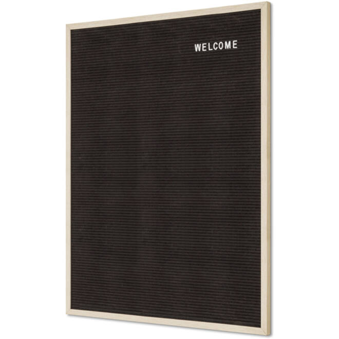 Letterbord IEZZY 60x80cm naturel hout