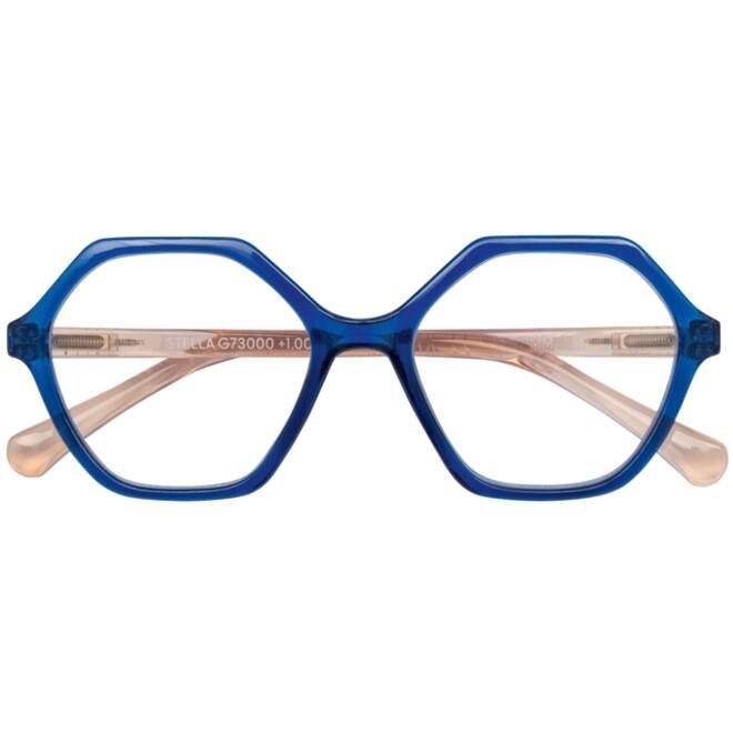 Leesbril I Need You Stella +2.00 dpt blauw