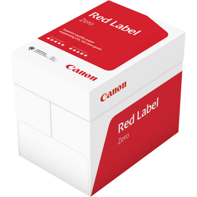 Kopieerpapier Canon Red Label Zero A4 80gr wit 500 vel