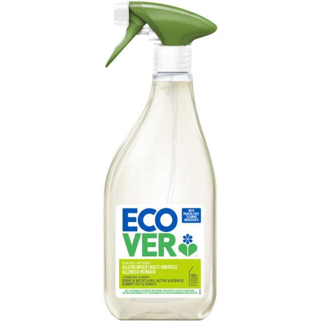 Allesreiniger Ecover citroengras & sinaasappel spray 500ml