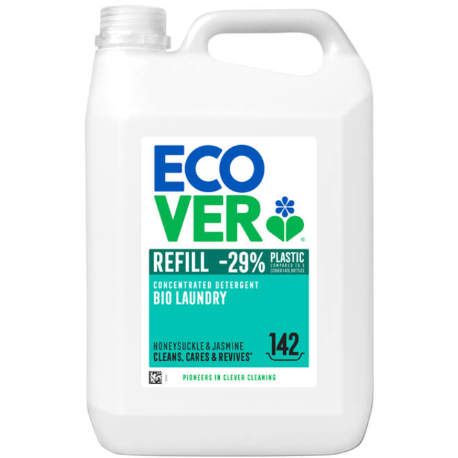 Wasmiddel Ecover Universal kamperfoelie & jasmijn navulling 5L
