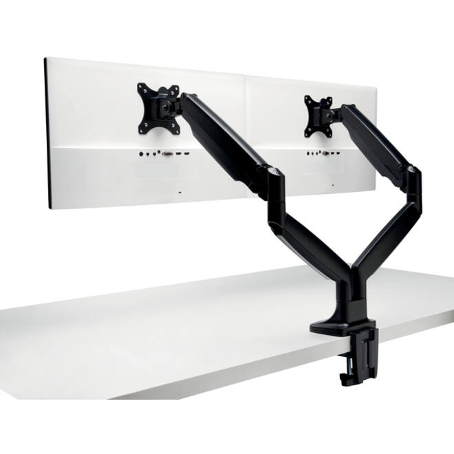 Monitorarm Kensington One-touch in hoogte verstelbaar dubbel