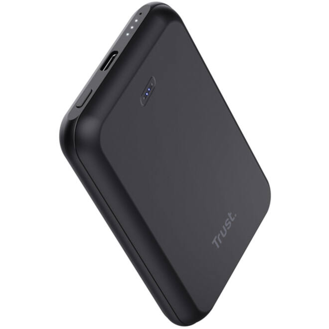 Powerbank Trust Magnetic draadloos 5000MAH zwart