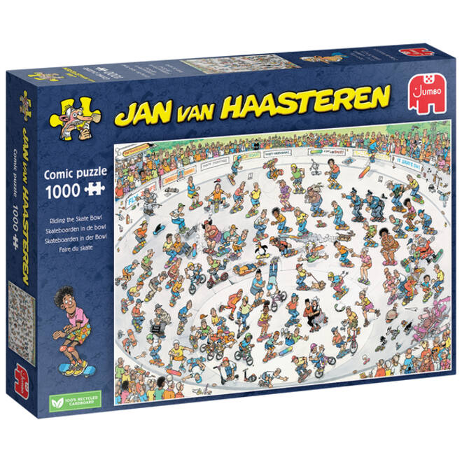 Puzzel JvH Skatebowl 1000st