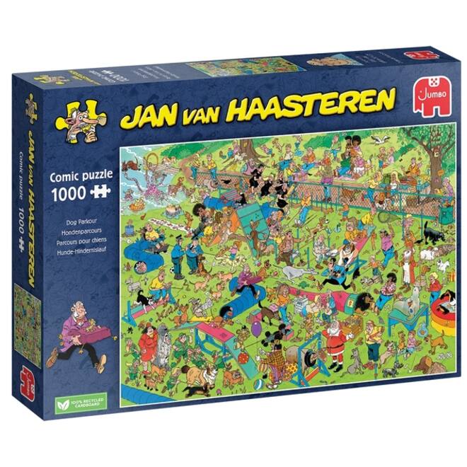 Puzzel Jan van Haasteren Hondenparcours 1000st