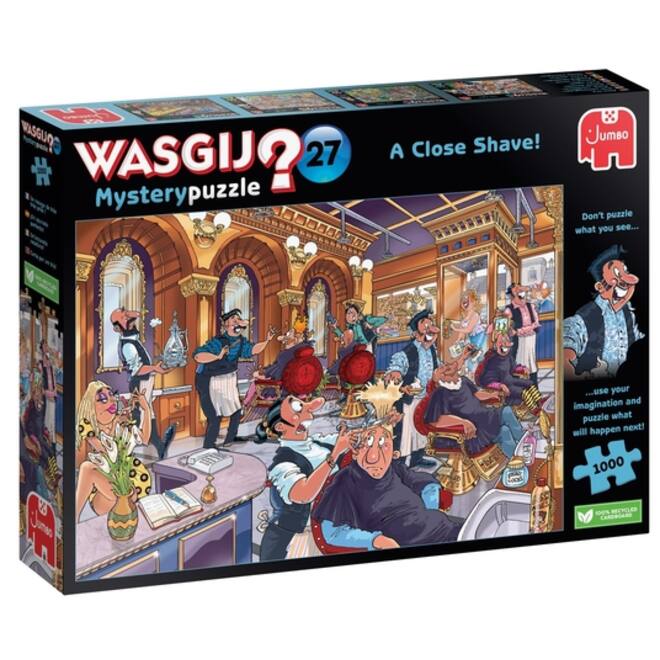 Puzzel Wasgij Mystery 27 Vlam In De Pan! 1000st