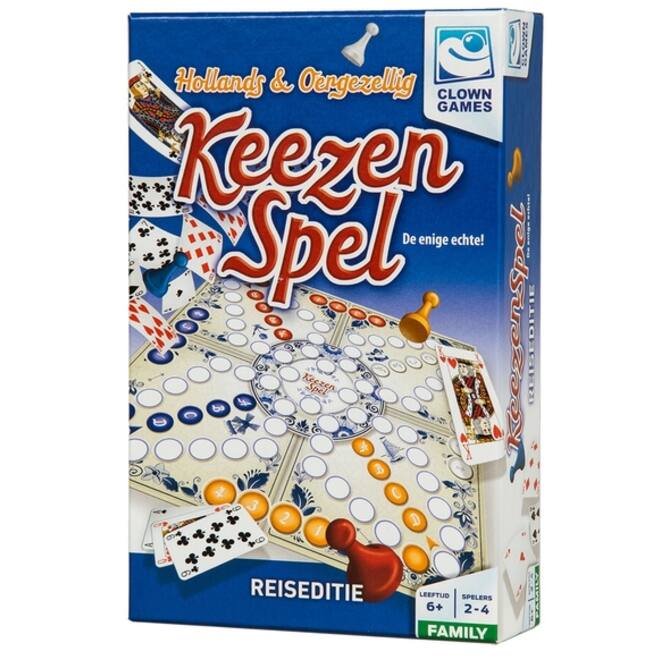 Spel Keezen Clown reiseditie