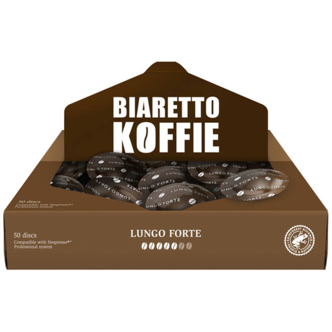 Koffie Biaretto Lungo Forte discs