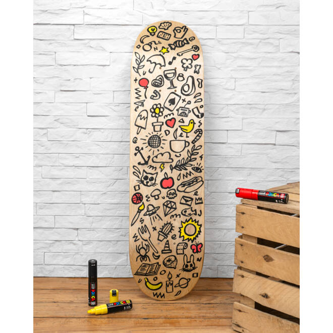 Verfstift Posca PC1MC extra fijn assorti set à 8 stuks