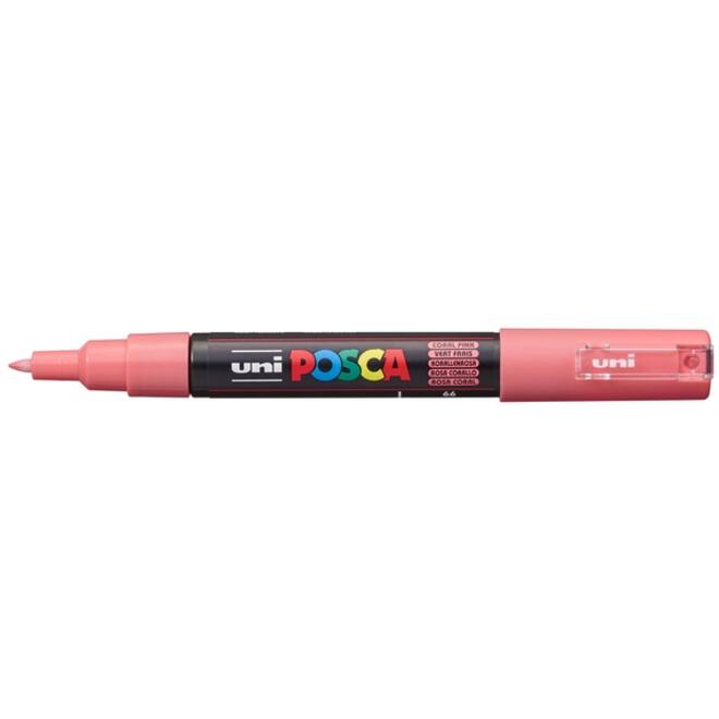 Verfstift Posca PC1MC extra fijn koraal