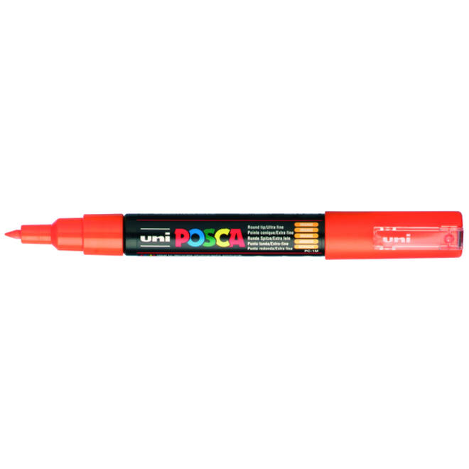 Verfstift Posca PC1MC extra fijn oranje