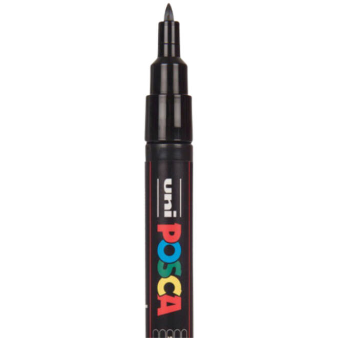 Verfstift Posca PC1MC extra fijn assorti set à 8 stuks