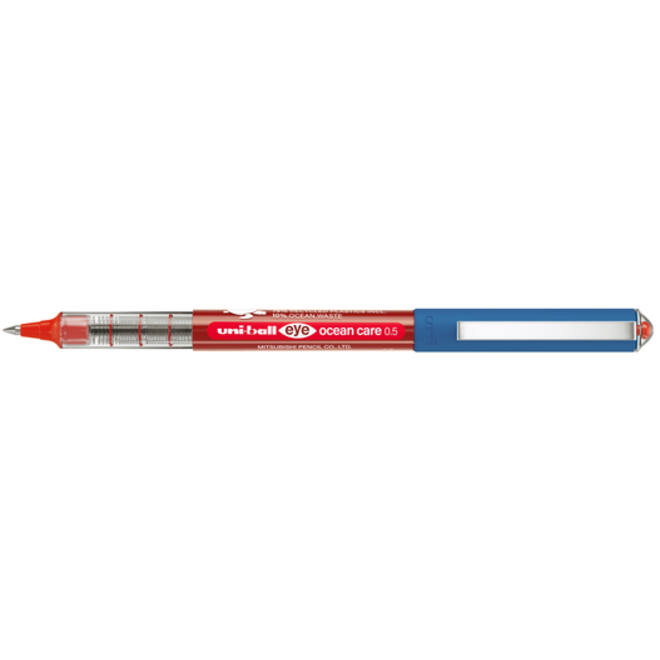 Rollerpen Uni-ball Eye Ocean Care fijn rood