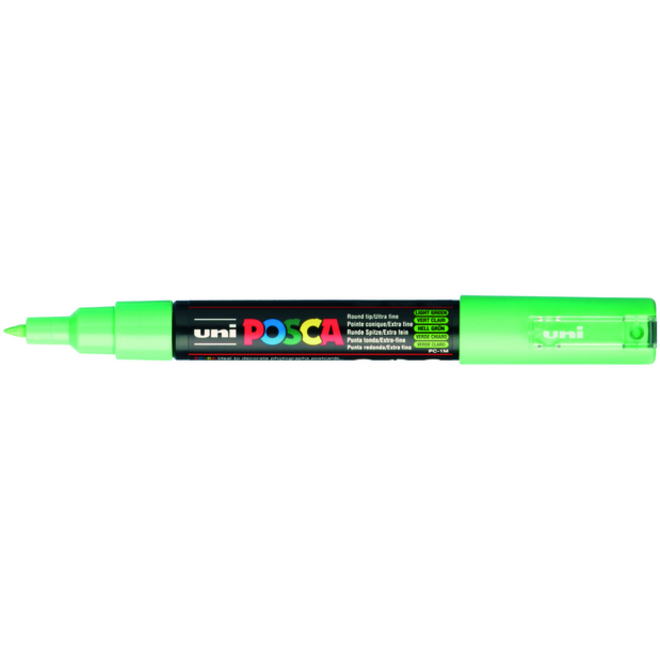 Verfstift Posca PC1MC extra fijn lichtgroen