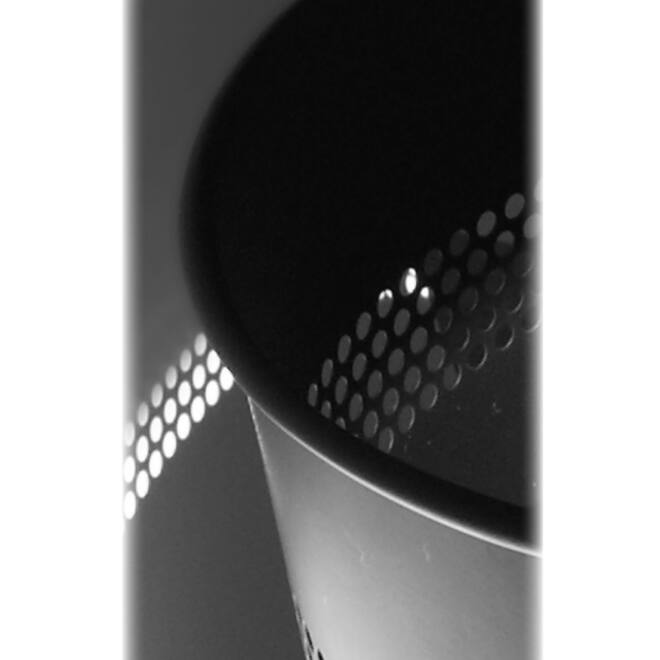 Papierbak BRASQ 15 liter zwart