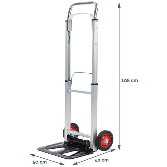 Steekwagen BRASQ stalen plateau 90 kg