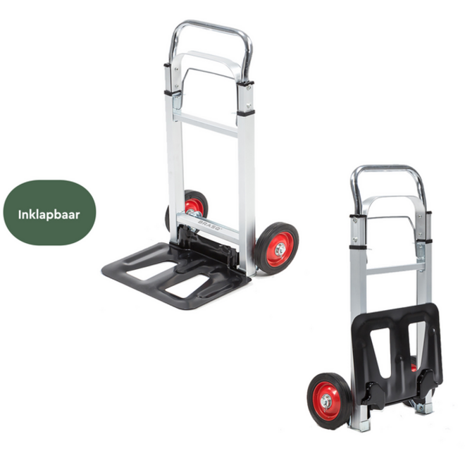 Steekwagen BRASQ stalen plateau 90 kg
