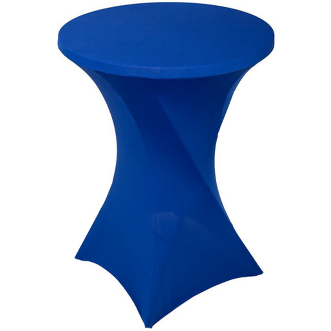 Tafelrok BRASQ voor statafel 80cm blauw