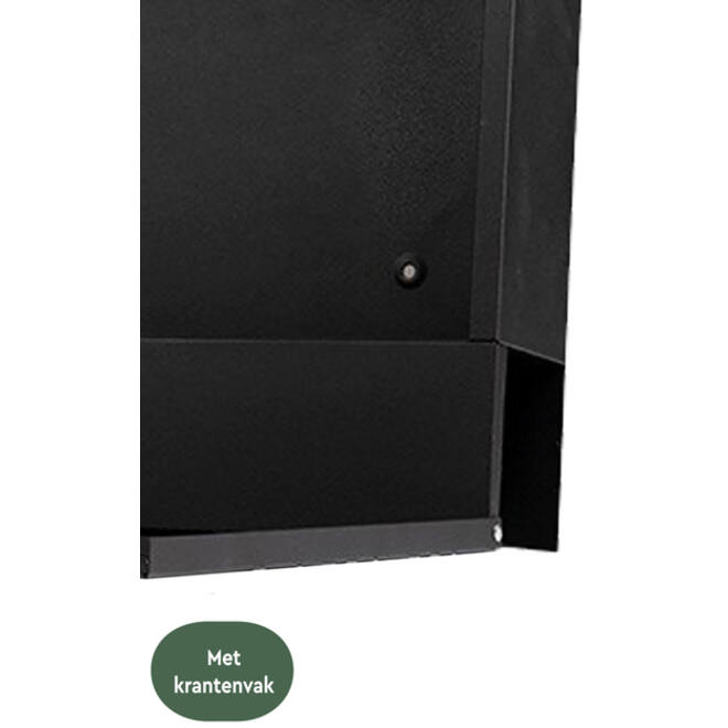 Brievenbus BRASQ PB300 Premium zwart